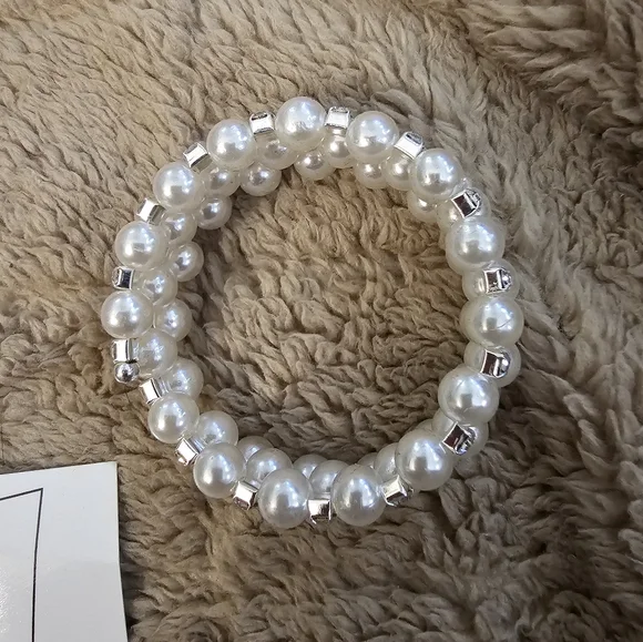 NEW Swarovski Crystal & Pearl Bracelet - Picture 4 of 10